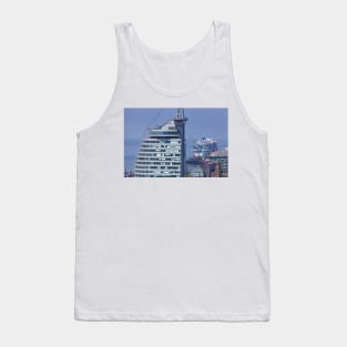 Atlantic Sail City Hotel, harbor, Havenwelten, Bremerhaven, Bremen, Germany Tank Top